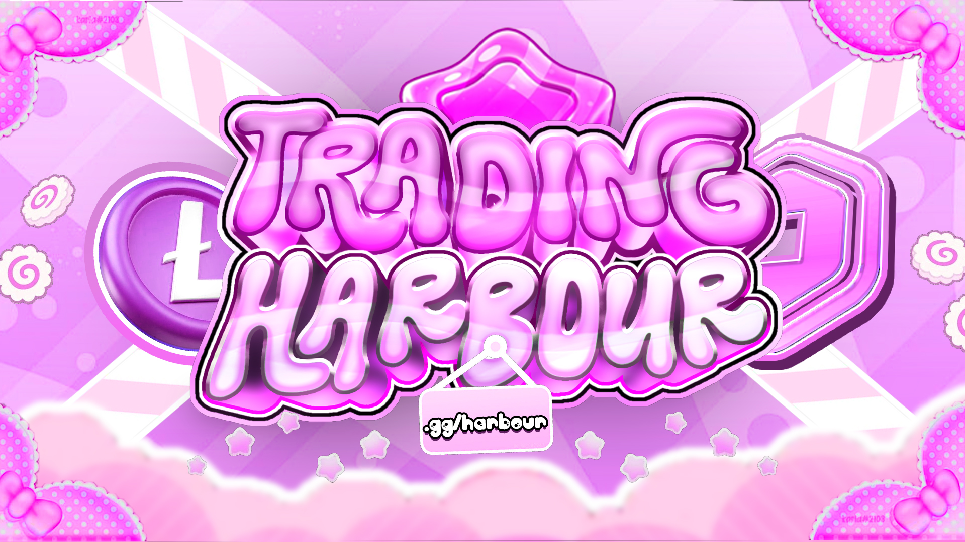 Discovery splash banner for Trading Harbour | Roblox & Trading Discord server