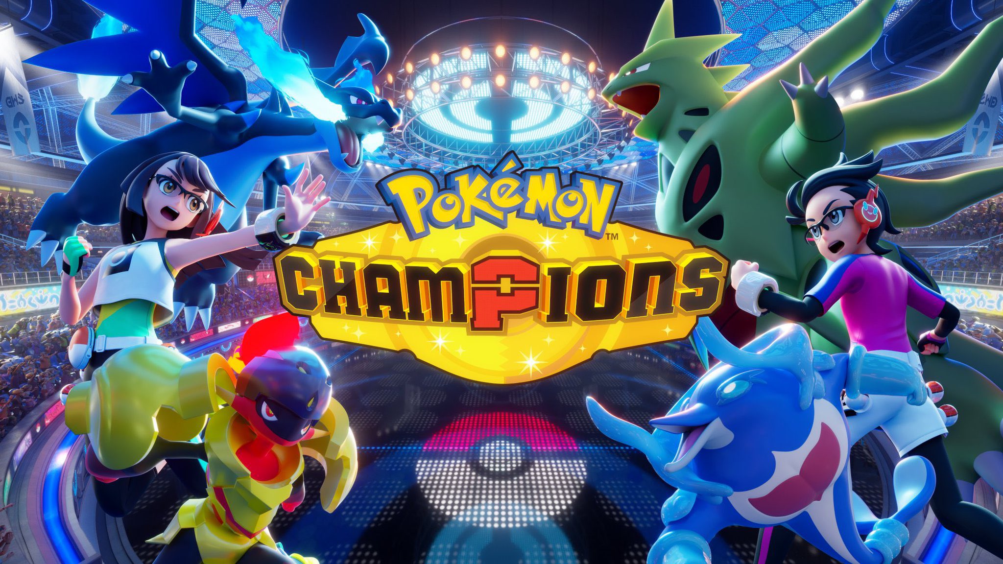 Discovery splash banner for Pokémon Champions | VGC Battles & Tournaments Discord server