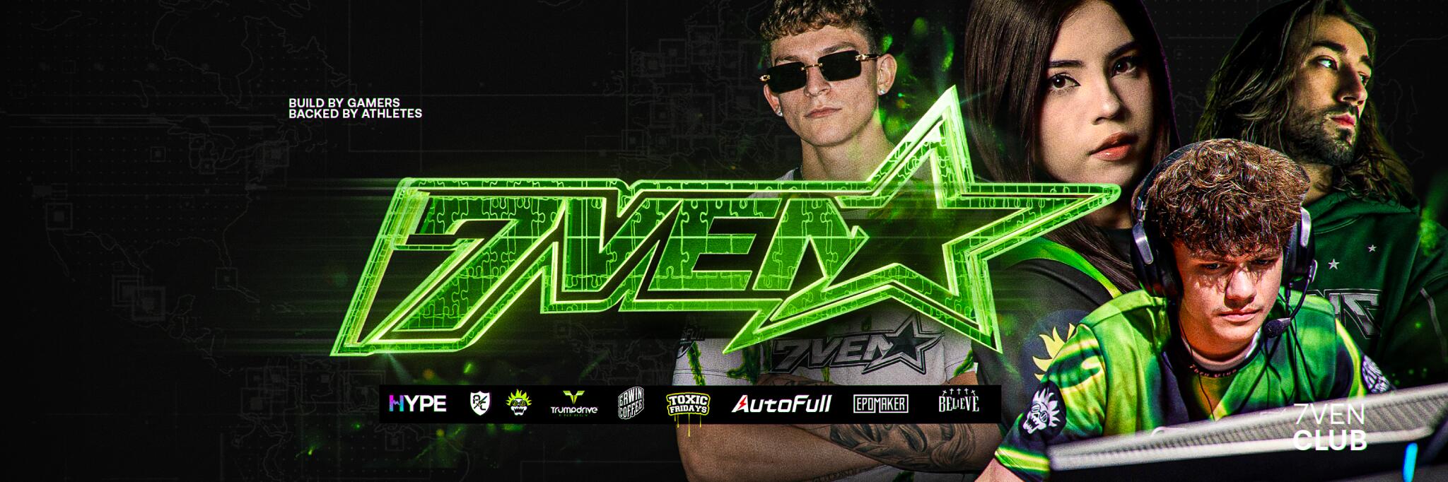 Discovery splash banner for 7VEN Discord server
