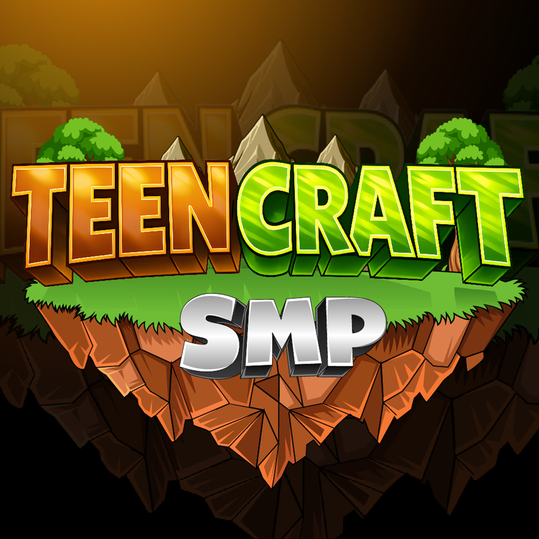 Discovery splash banner for TeenCraftSMP Discord server