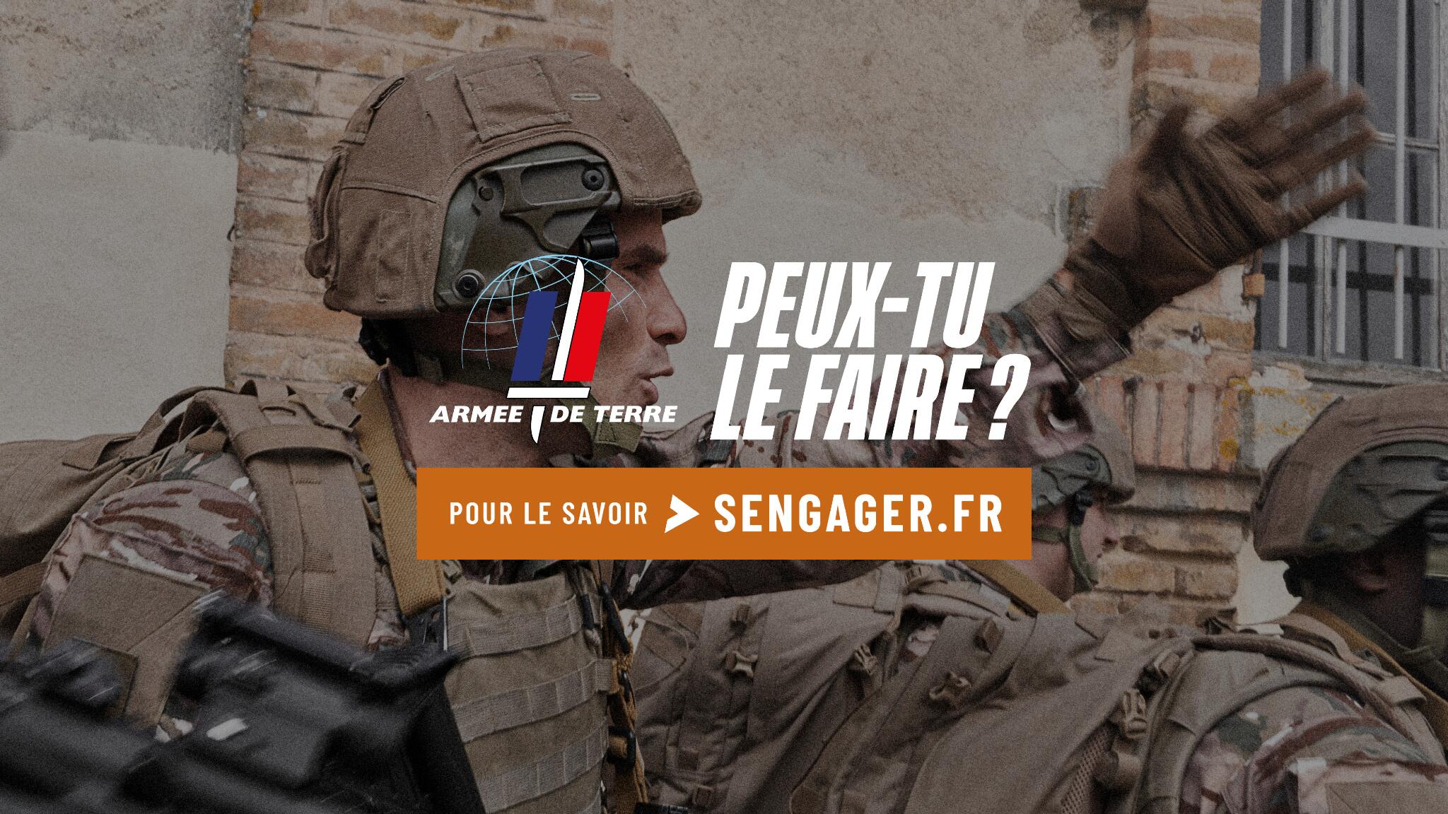 Discovery splash banner for Armée de Terre Recrute Discord server