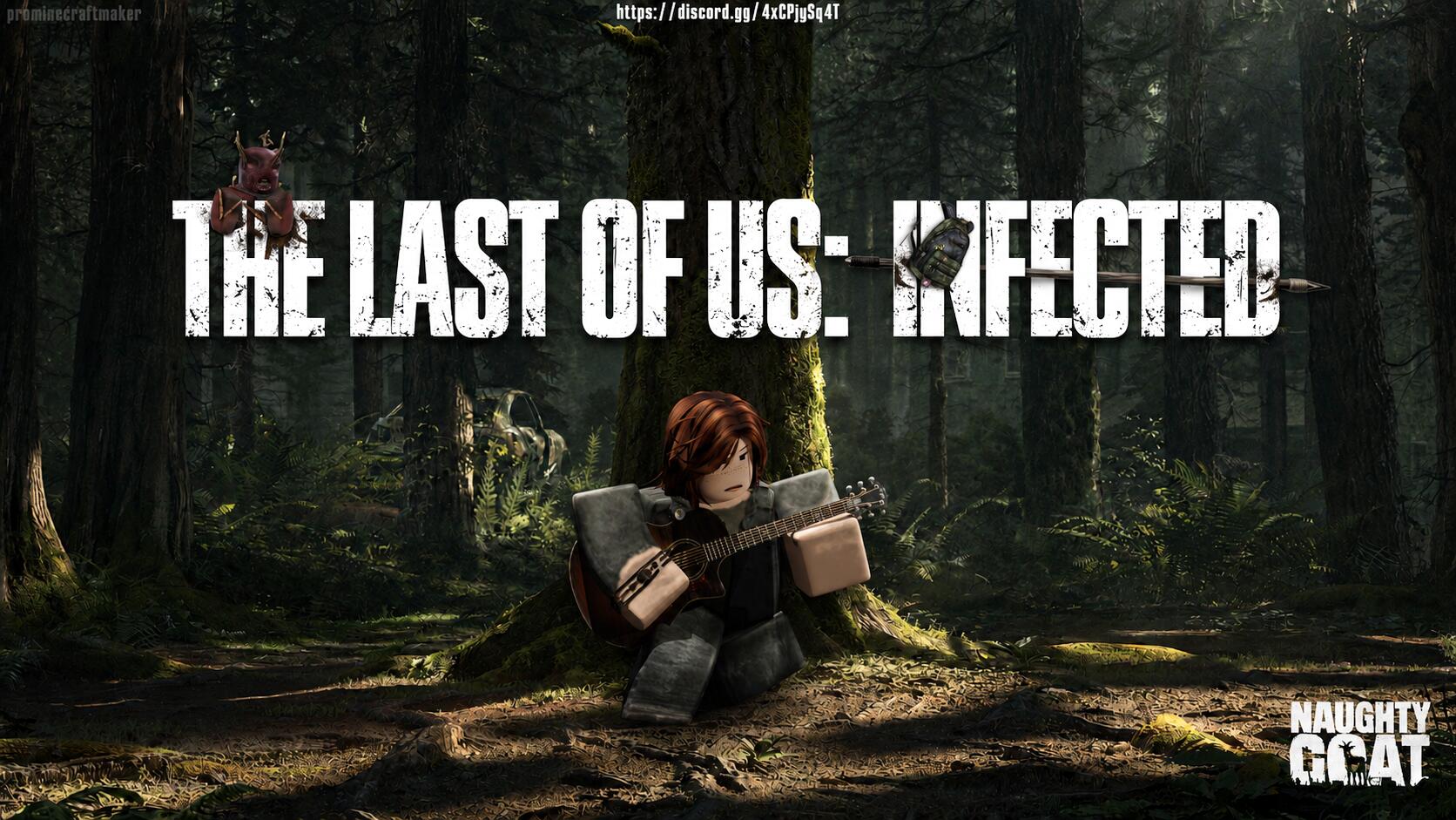 Discovery splash banner for The Last of Us | INFECTED Discord server