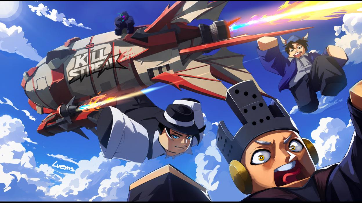Discovery splash banner for Killstreak Battle Royale Discord server