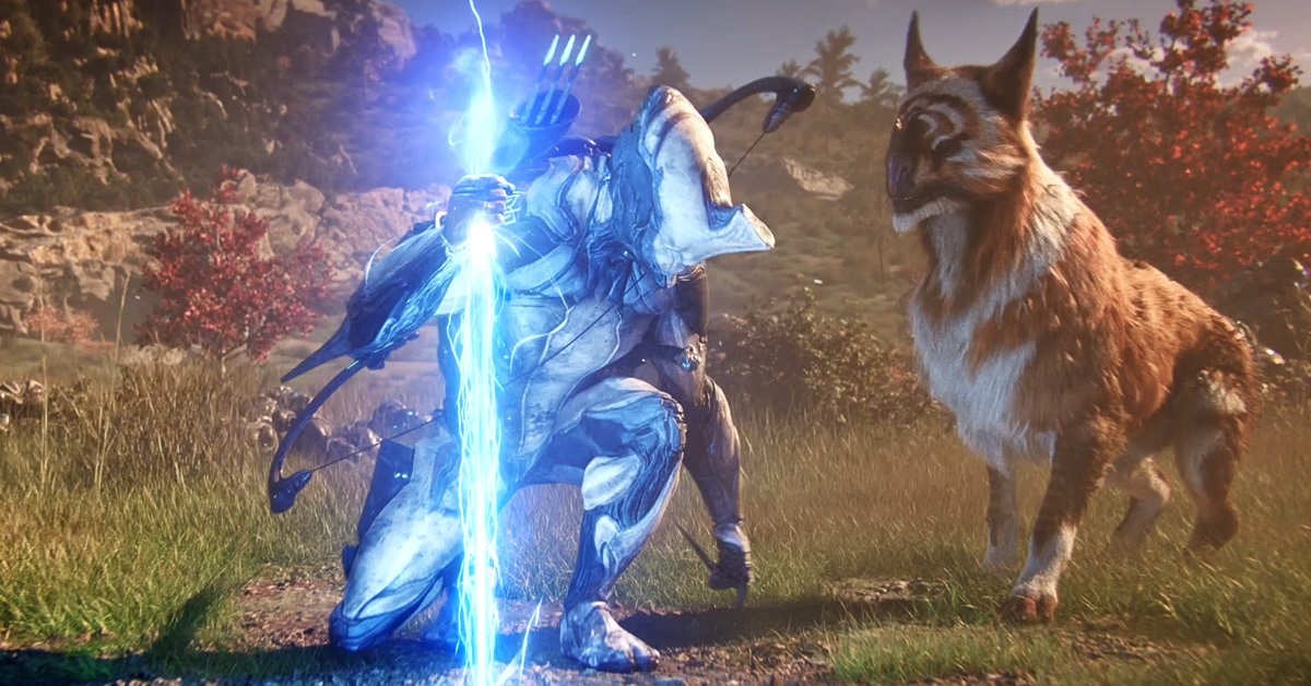 Discovery splash banner for Indonesia Warframe Discord server