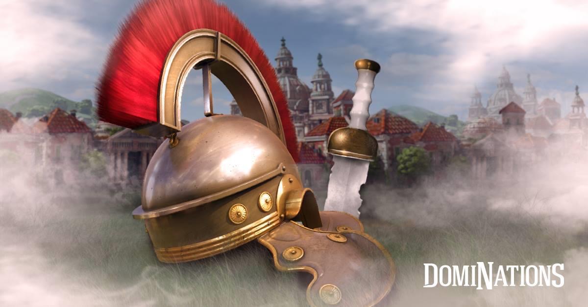 Discovery splash banner for DomiNations Prime Discord server