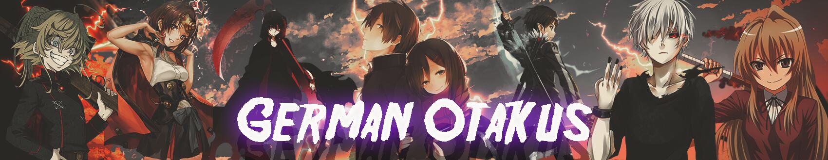 Discovery splash banner for German Otakus Discord server