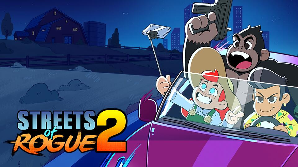 Discovery splash banner for Streets of Rogue🦍 Discord server
