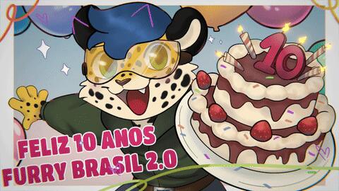 Discovery splash banner for Furry Brasil 2.0 Discord server