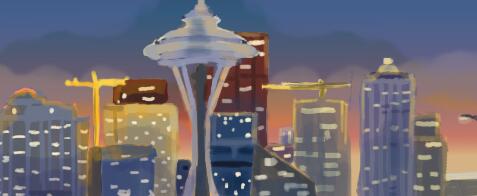 Discovery splash banner for Seattle Discord server