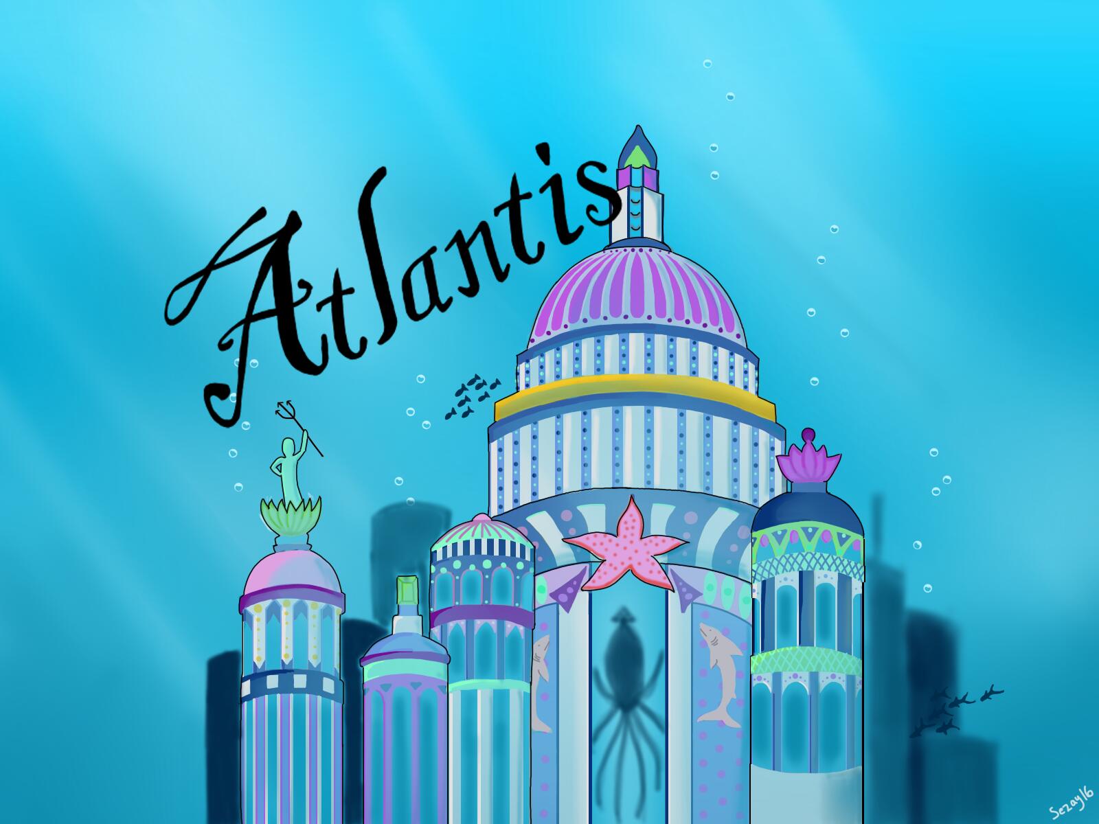 Discovery splash banner for City of Atlantis - OneOceanTen Official Community Discord server