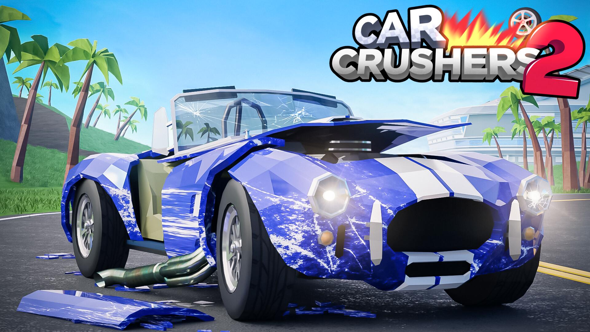 Discovery splash banner for Car Crushers Roblox Community Discord server