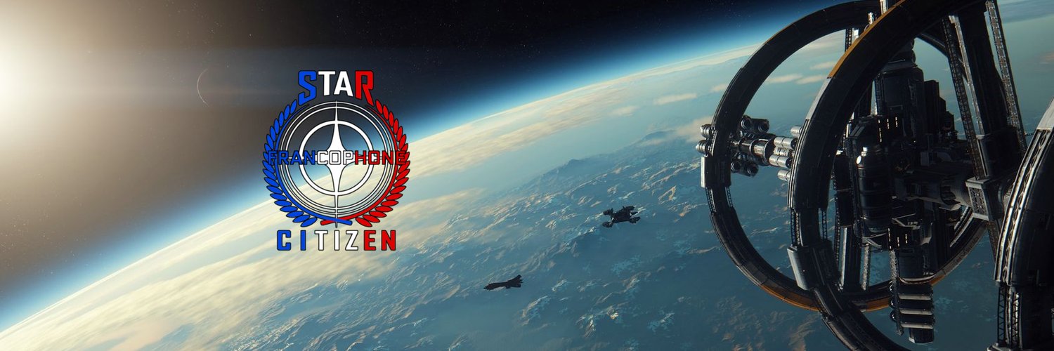 Discovery splash banner for Star Citizen Francophone Discord server