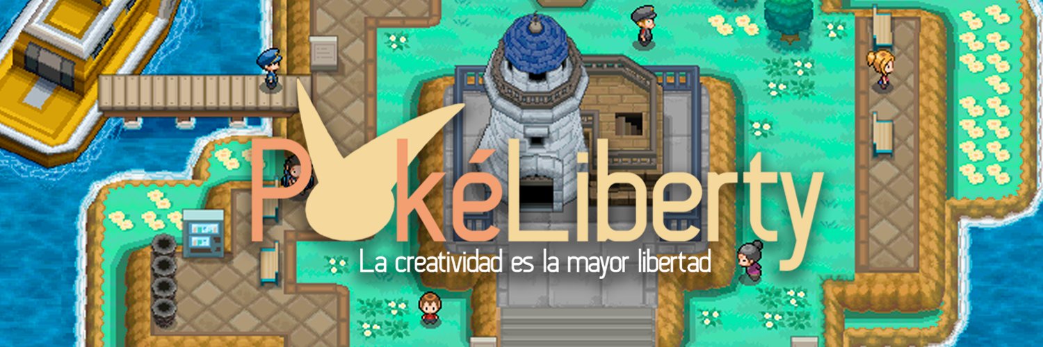 Discovery splash banner for ✨PokéLiberty✨ Discord server