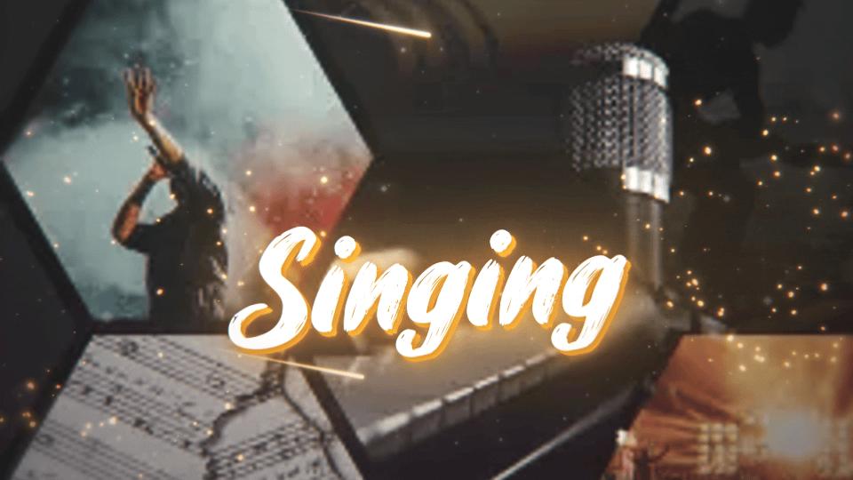Discovery splash banner for Singing Discord server