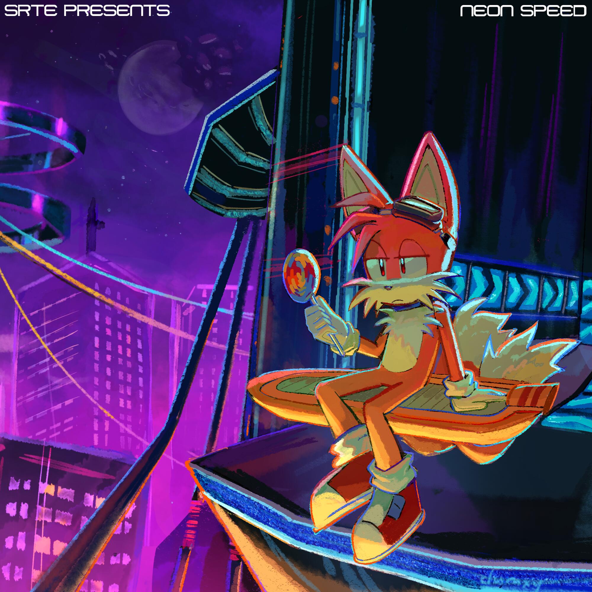 Discovery splash banner for Sonic Riders Competitive Discord server