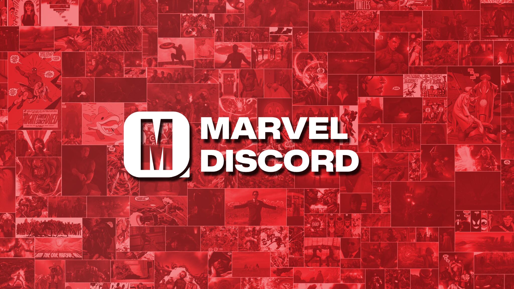 Discovery splash banner for Marvel Discord Discord server