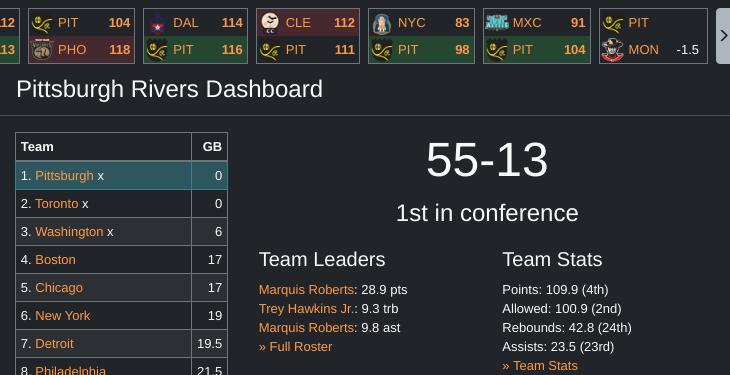 Discovery splash banner for Basketball GM and ZenGM Discord server