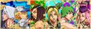Discovery splash banner for JoJo's Bizarre Adventure Discord server