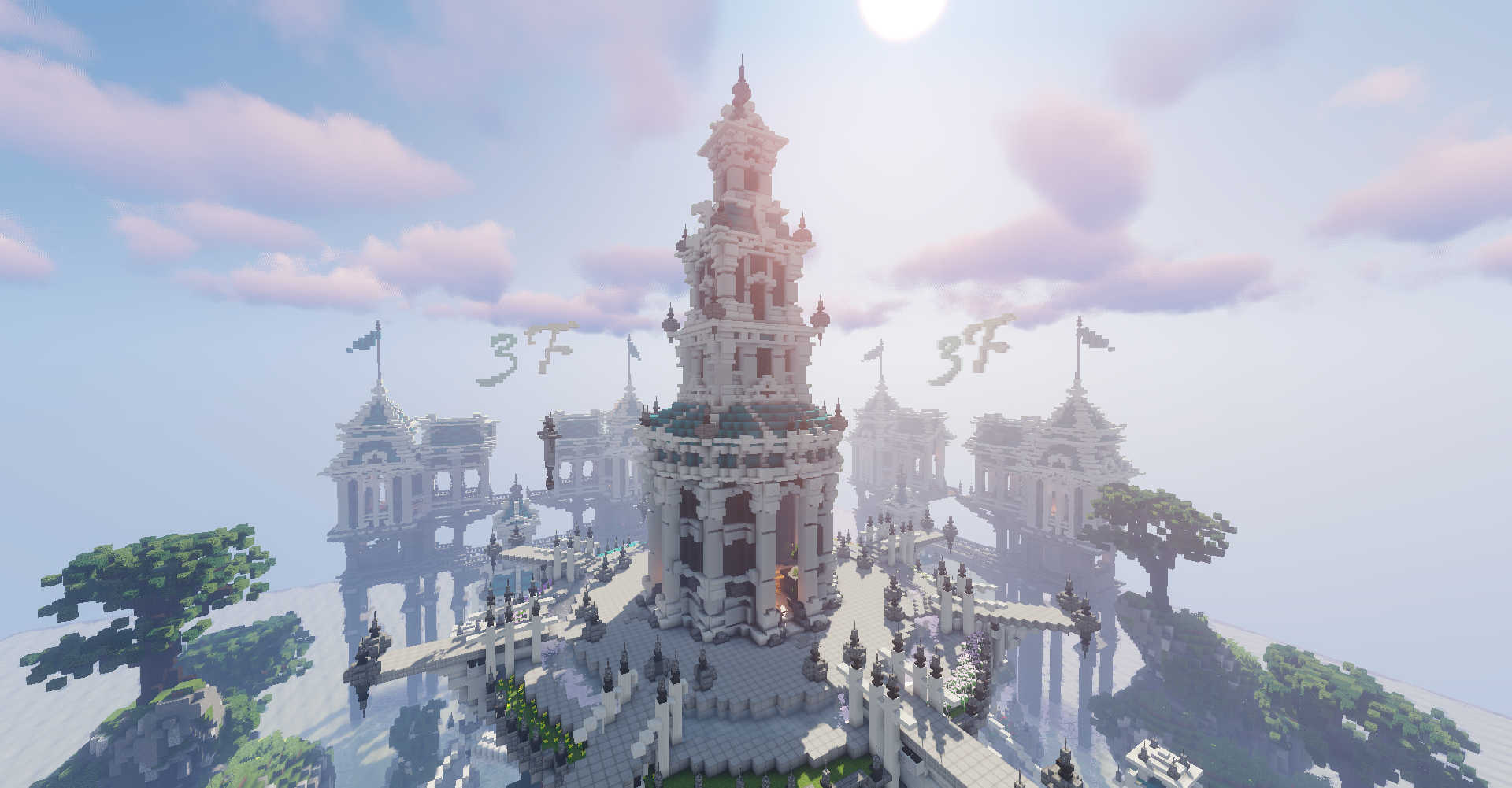 Discovery splash banner for 3FMC Network 🍗 Discord server