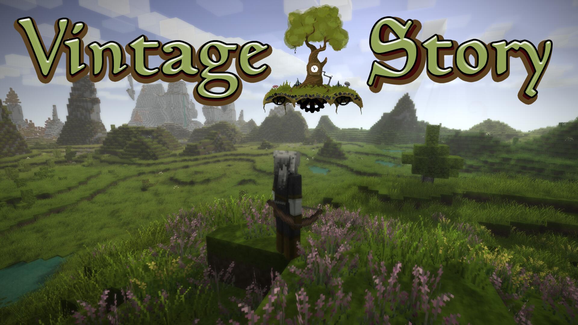 Discovery splash banner for Vintage Story Discord server