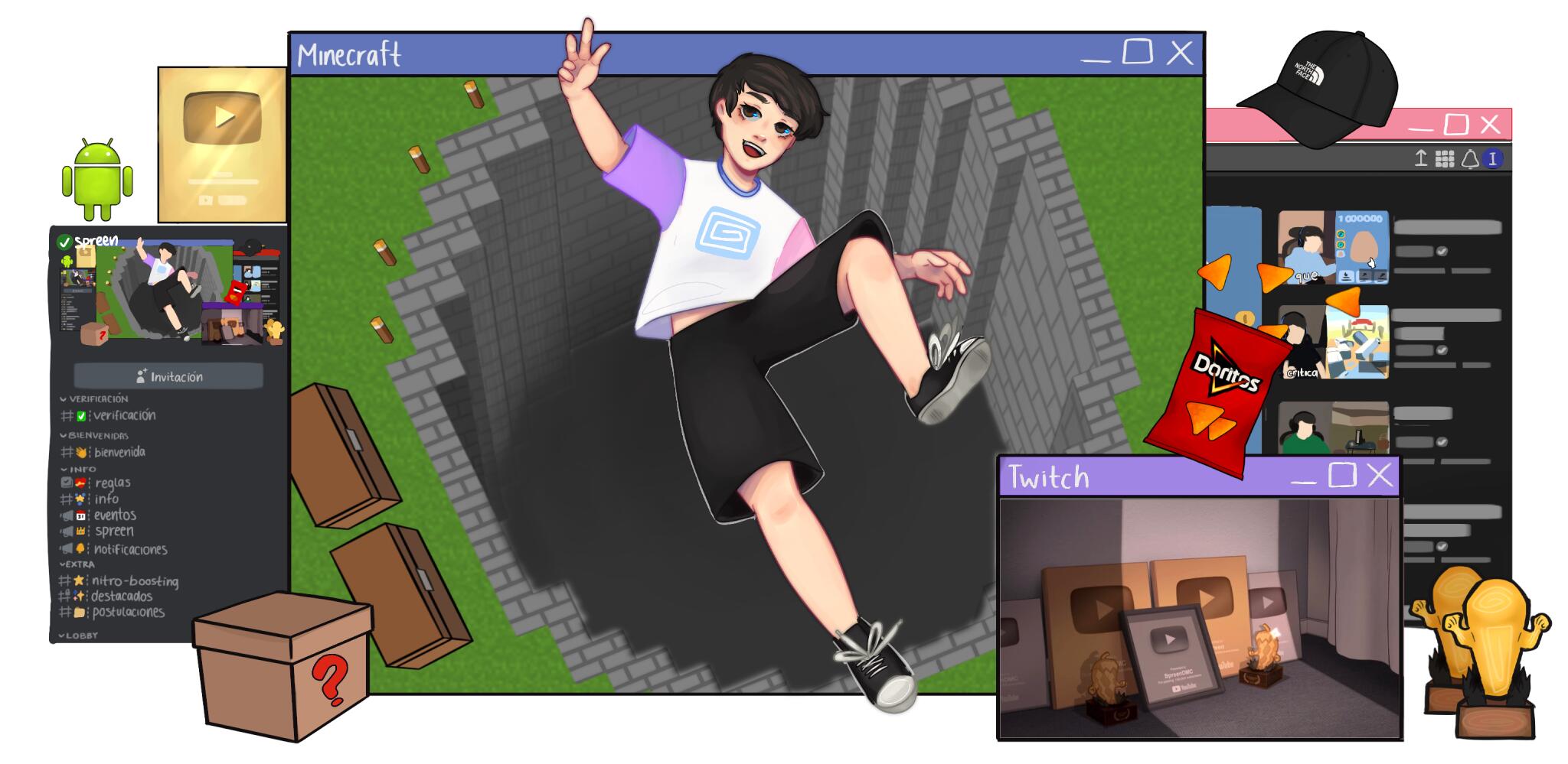Discovery splash banner for Spreen Discord server