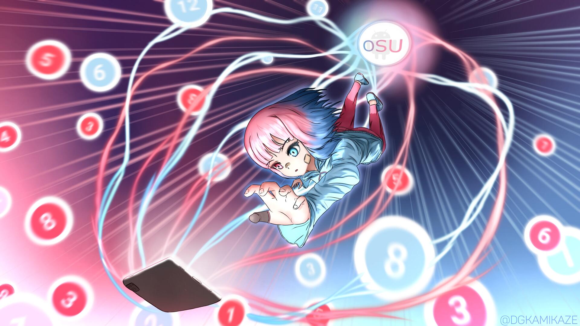 Discovery splash banner for osu!droid (International) Discord server