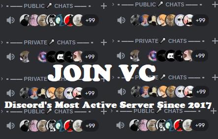 Discovery splash banner for Dadscord | Active VC Discord • SFW • Anime • Chill • Social • Emojis • VC • Active Voice Chat Discord server