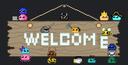 Discovery splash banner for Dungeon Slimes Discord server