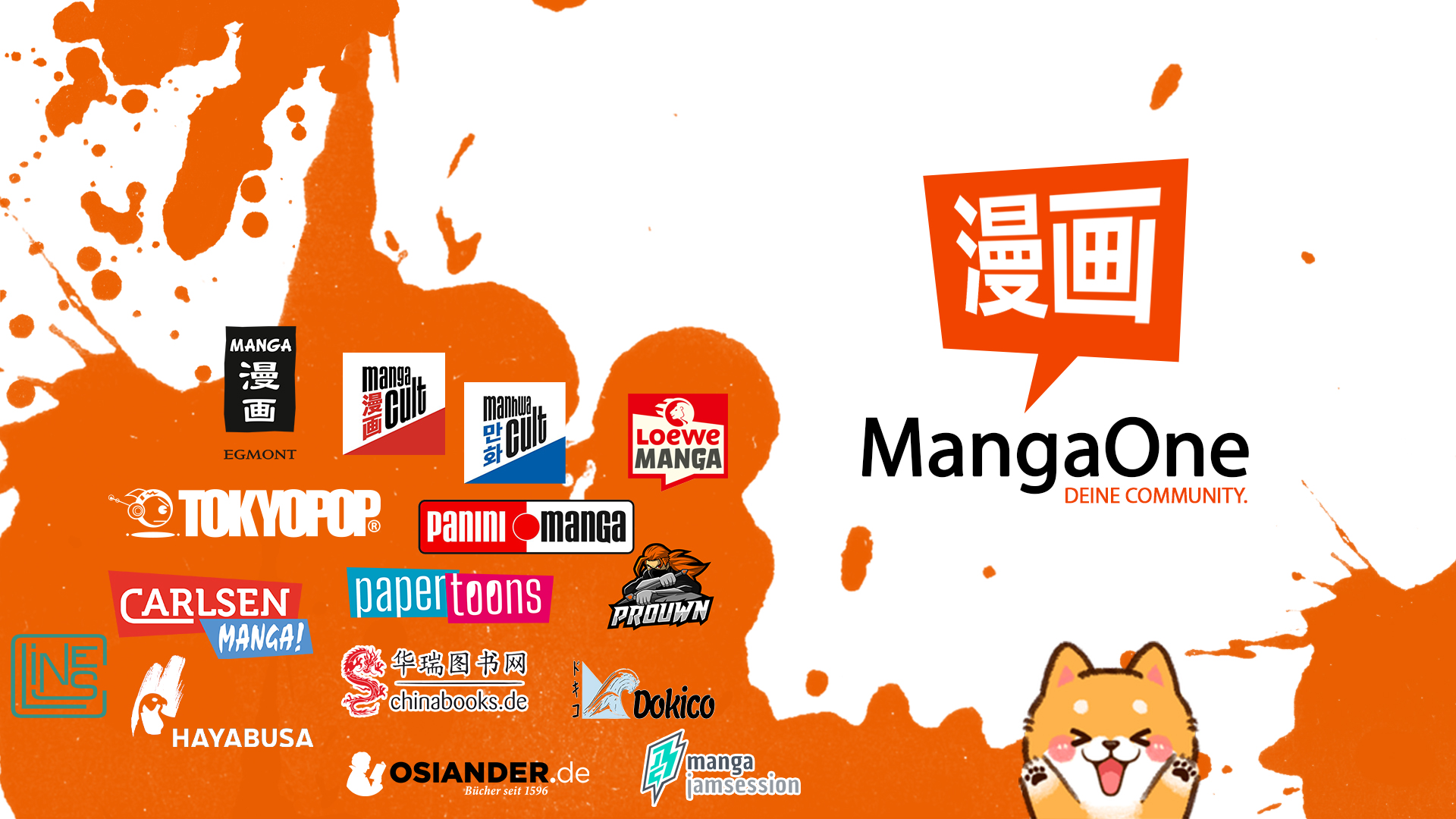 Discovery splash banner for MangaOne Discord server