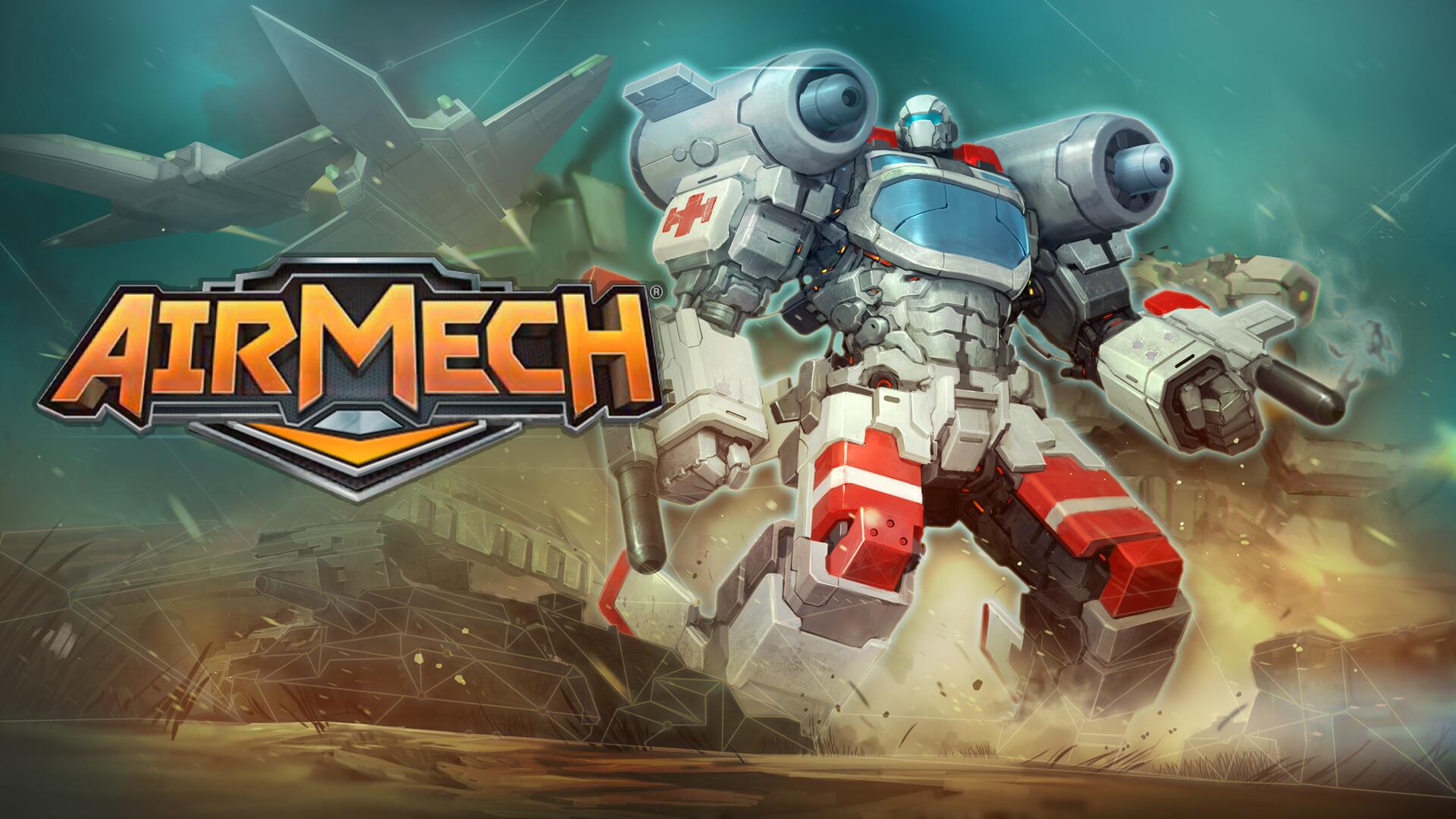 Discovery splash banner for AirMech Discord server