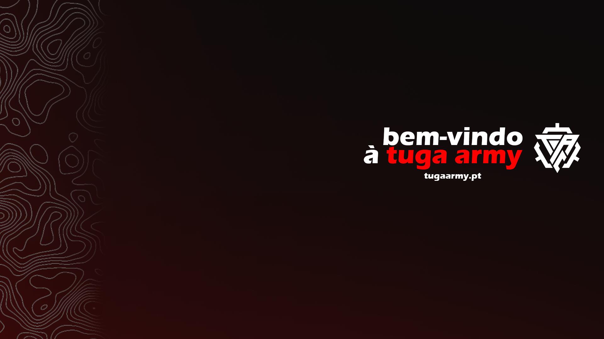 Discovery splash banner for Tuga Army | Community Discord server