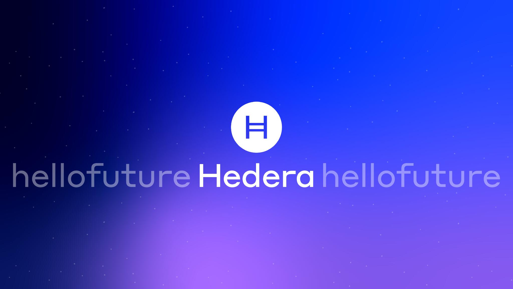 Discovery splash banner for Hedera Discord server