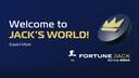 Discovery splash banner for FortuneJack Casino Discord server