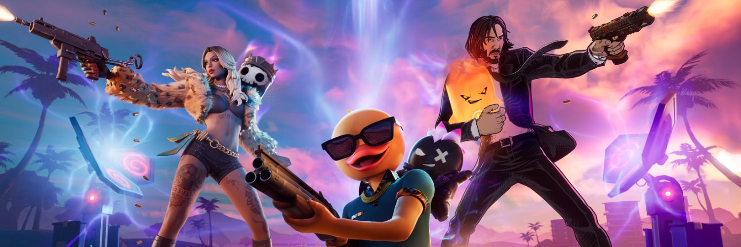 Discovery splash banner for Fortnite Deutschland Discord server