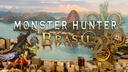 Discovery splash banner for Monster Hunter Brasil Discord server