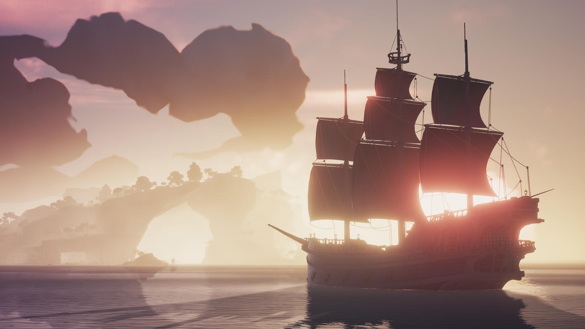 Discovery splash banner for Sea of Thieves Poland Discord server