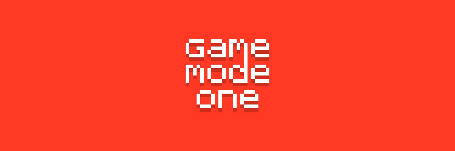 Discovery splash banner for Gamemode One Discord server