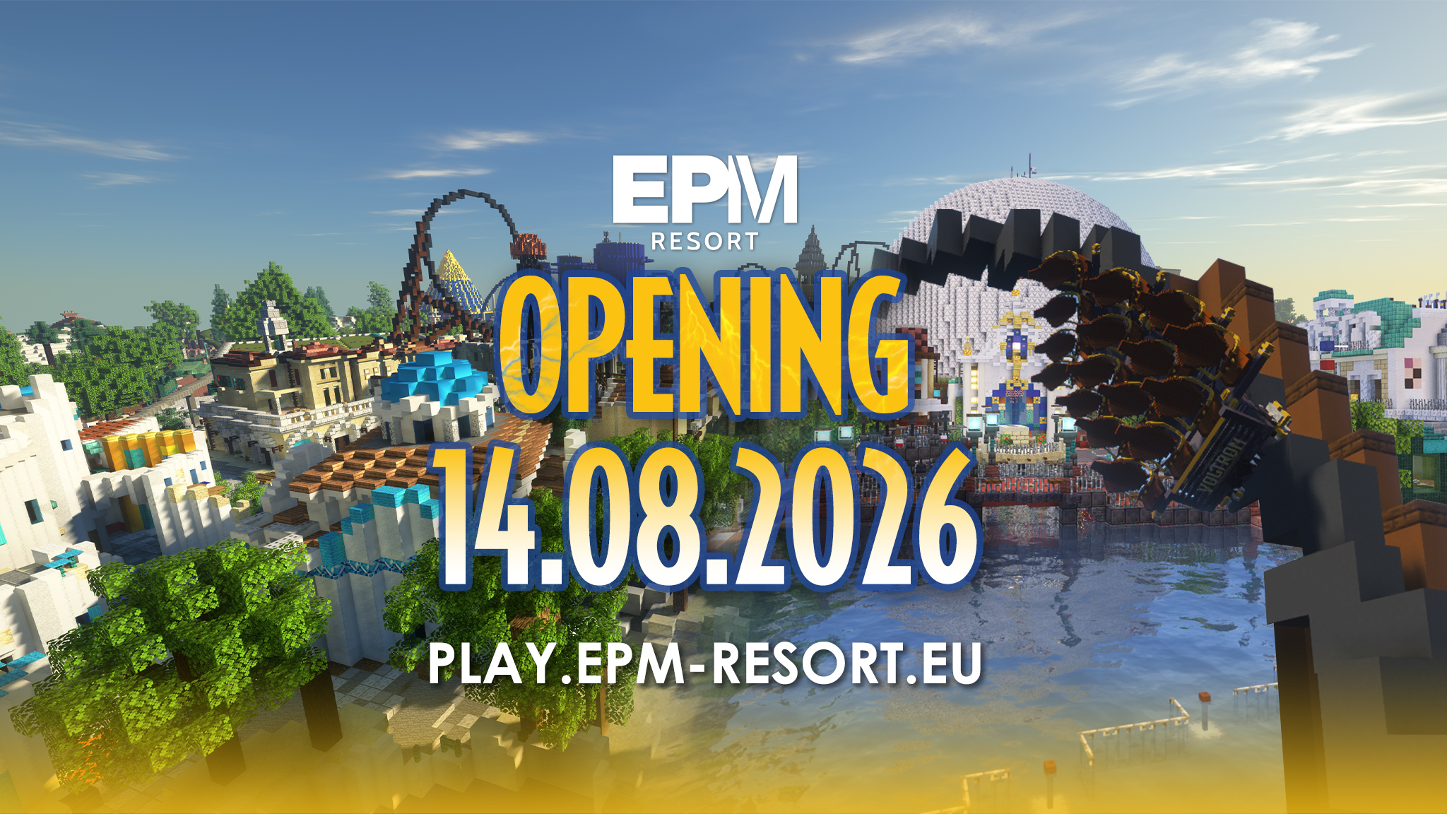 Discovery splash banner for play.epm-resort.eu Discord server