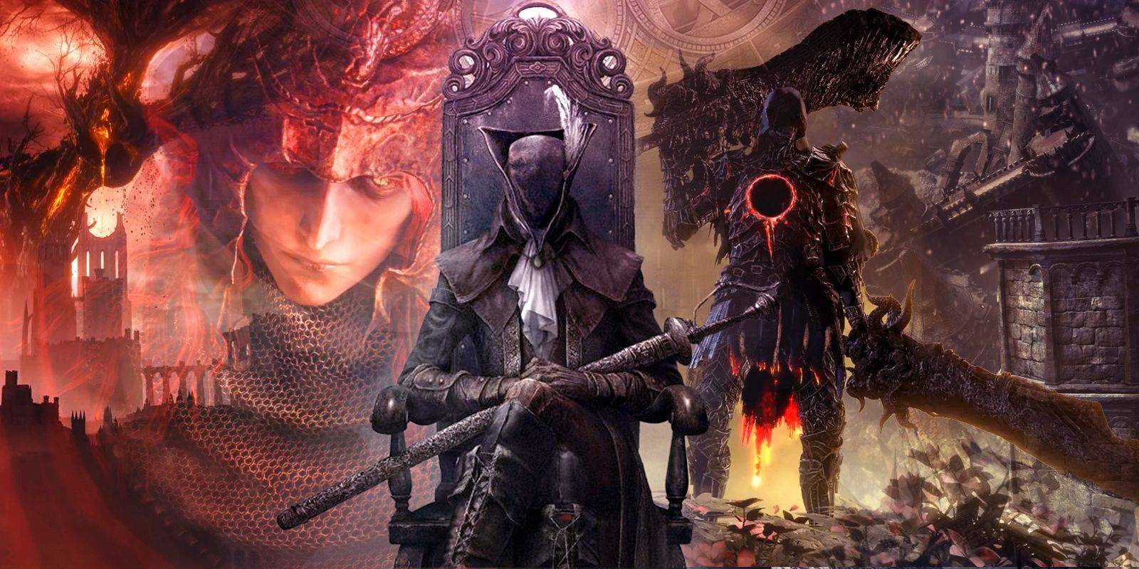 Discovery splash banner for Soulsborne Discord server