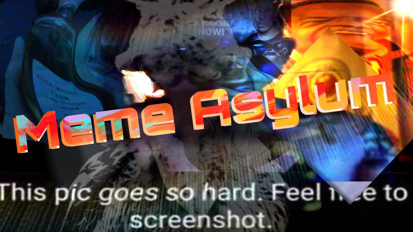 Discovery splash banner for Meme Asylum Discord server
