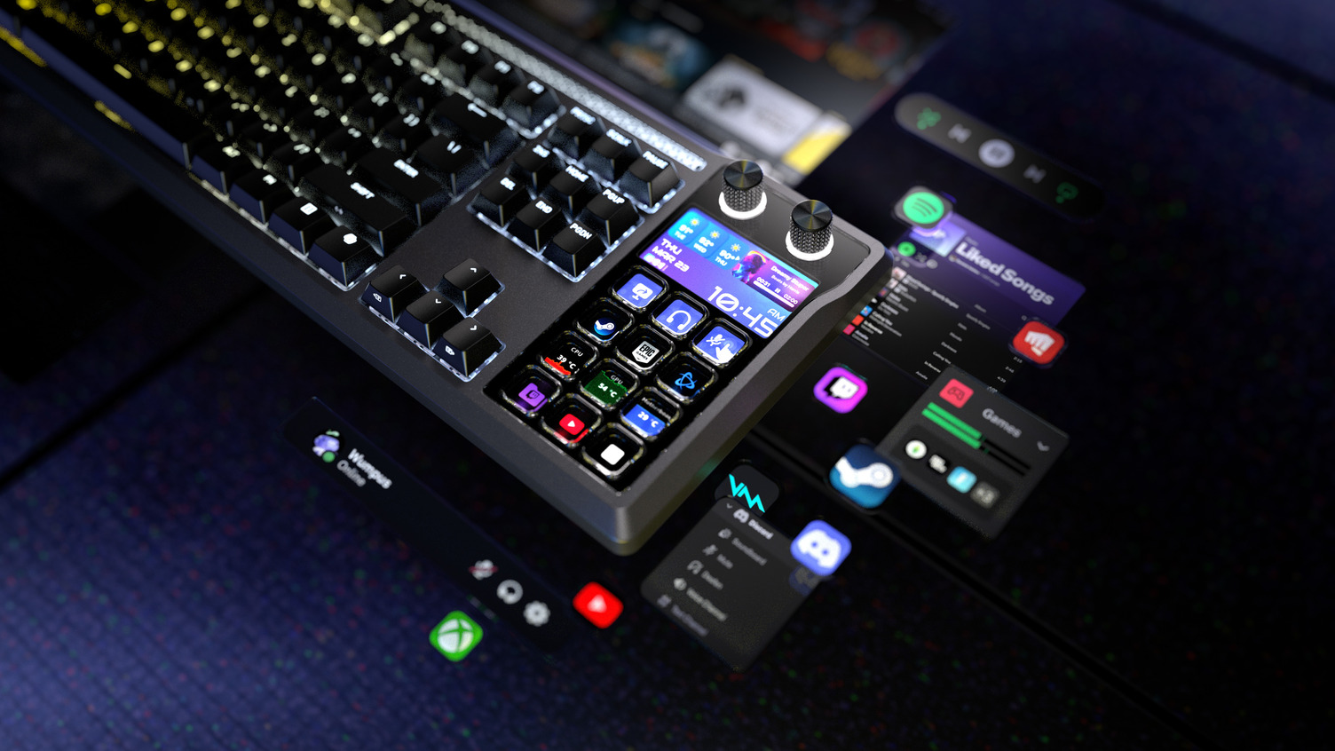 Discovery splash banner for CORSAIR Discord server
