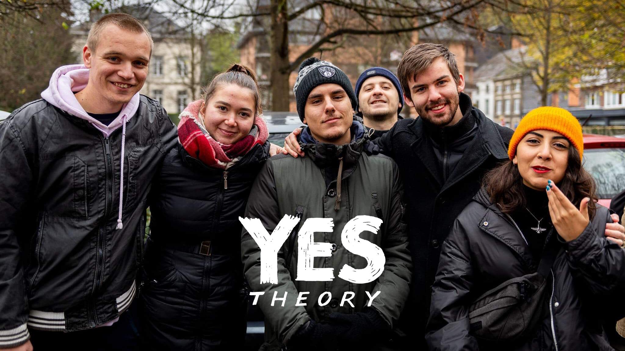 Discovery splash banner for Yes Theory Fam Discord server