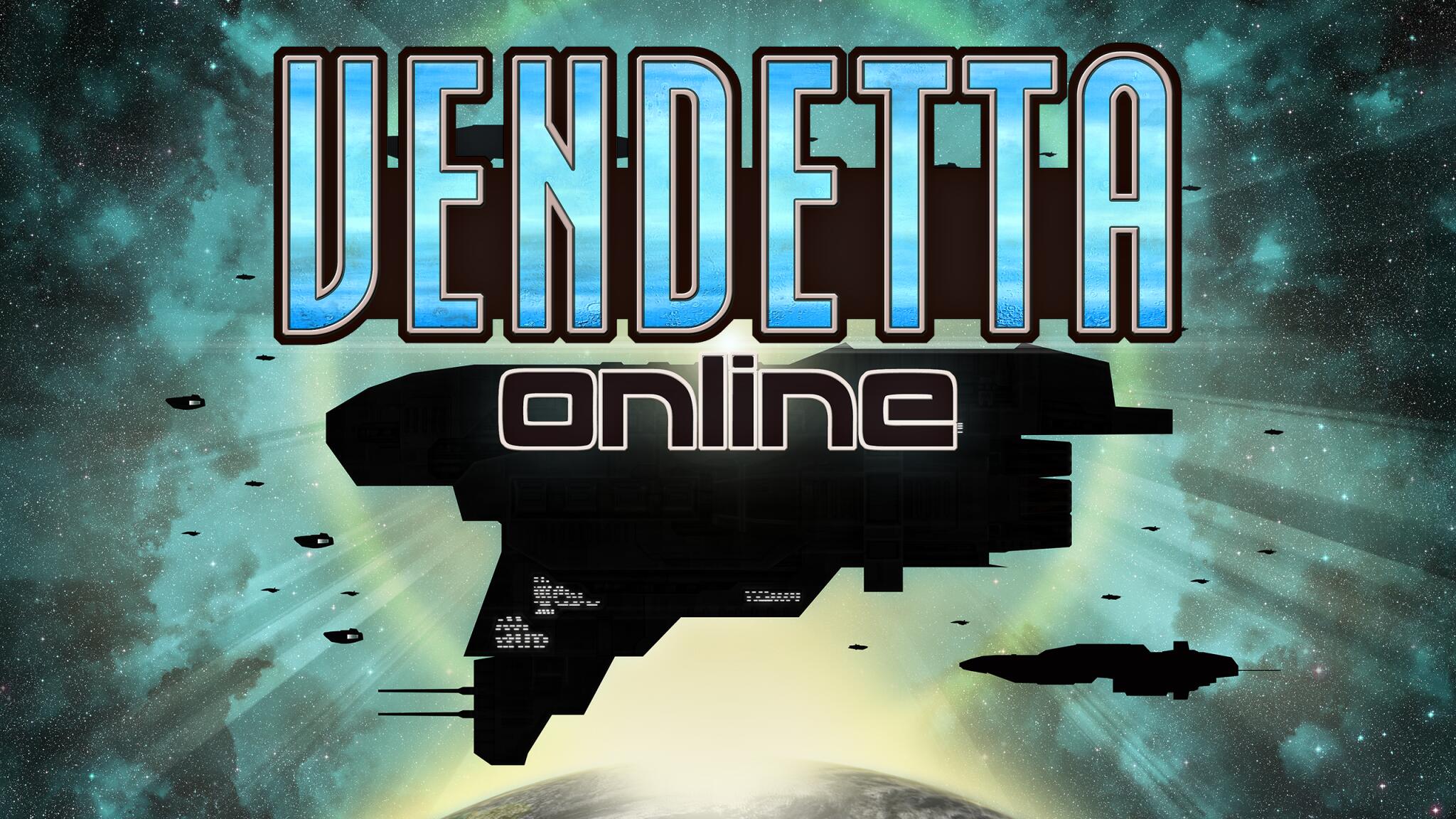Discovery splash banner for Vendetta Online Discord server