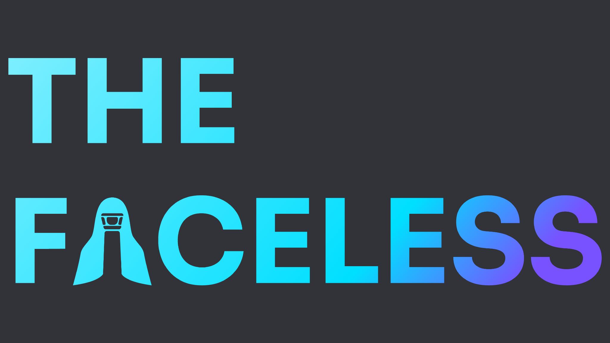 Discovery splash banner for The Faceless Discord server