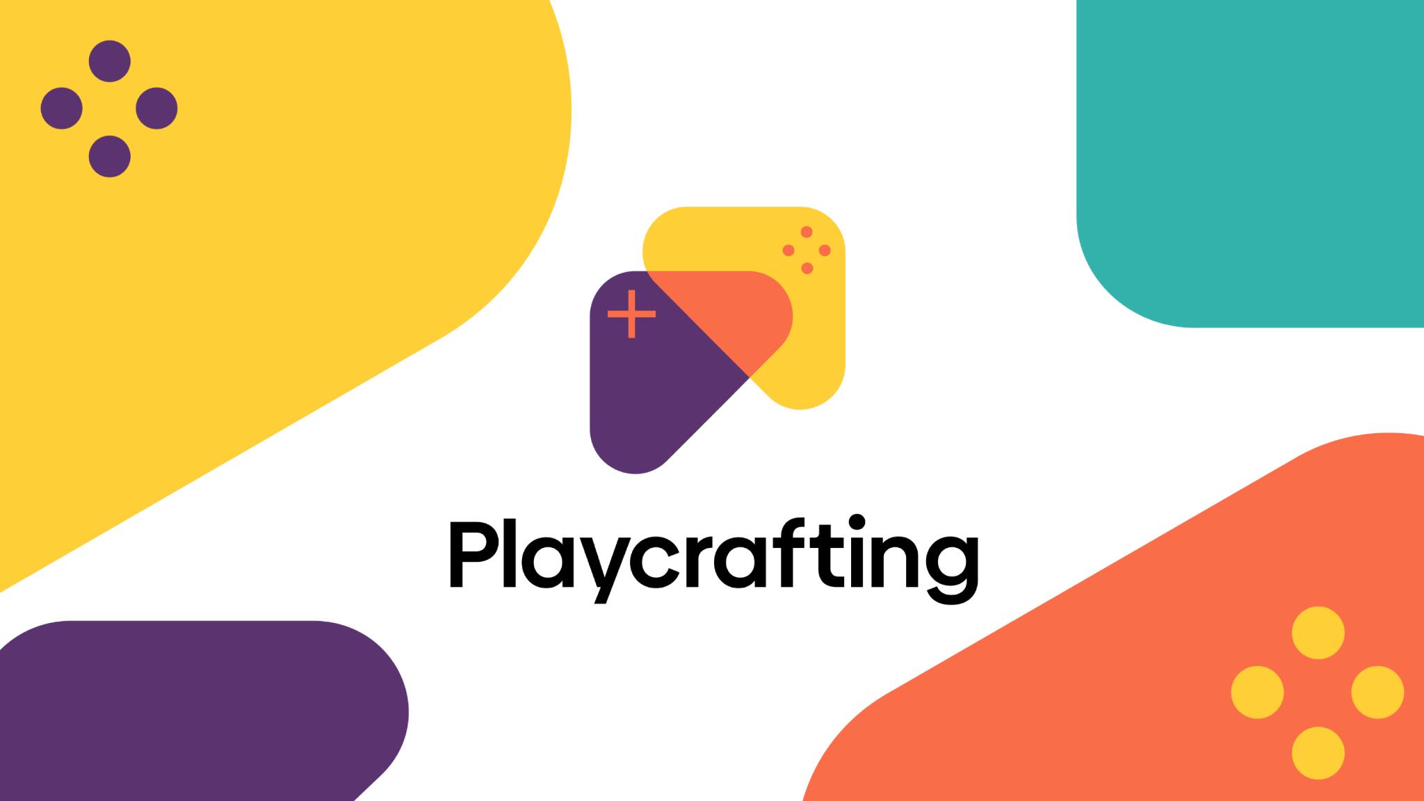 Discovery splash banner for Playcrafting Discord server