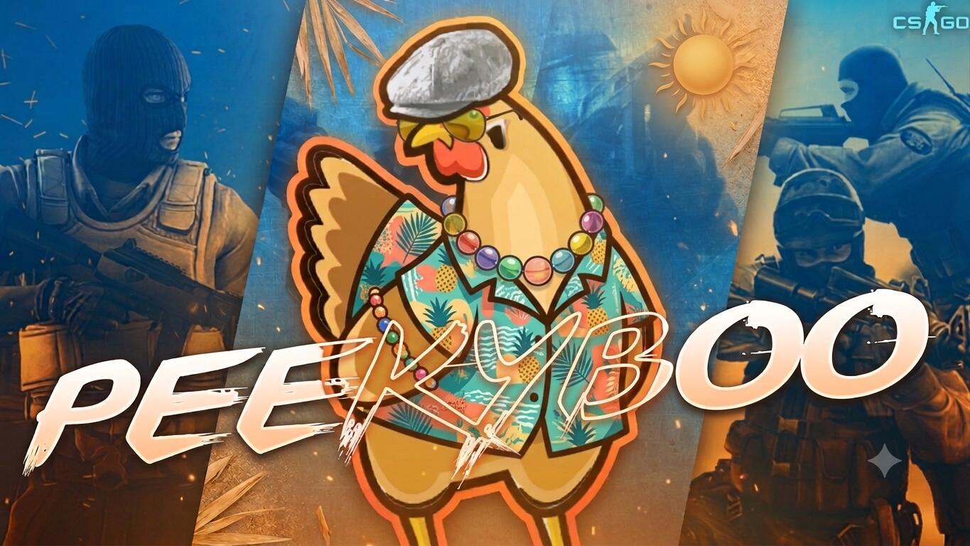 Discovery splash banner for Peekyboo Discord server