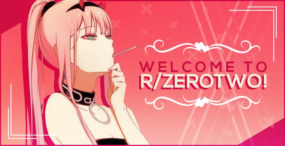 Discovery splash banner for Zero Two Discord server