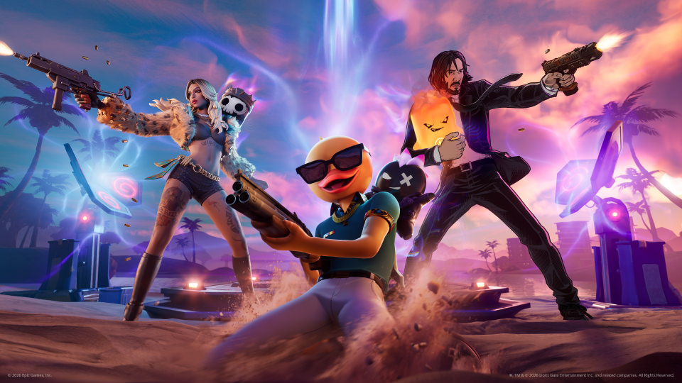 Discovery splash banner for Fortnite PL Discord server