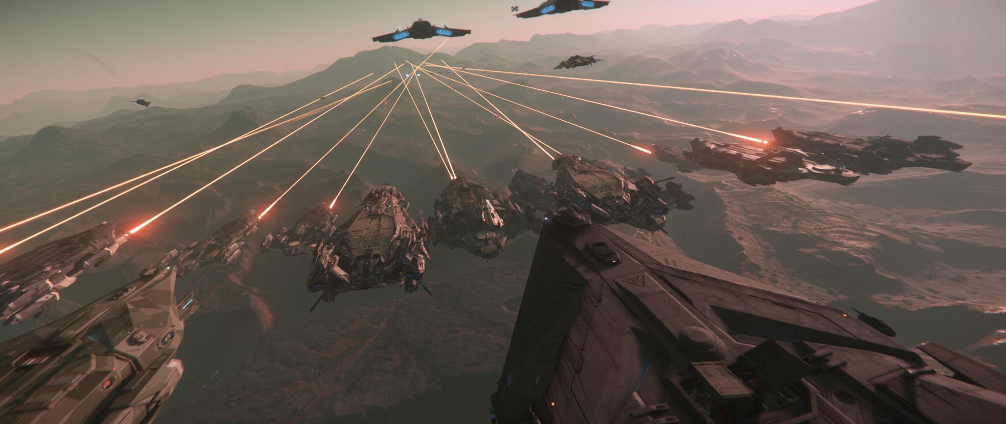 Discovery splash banner for StarCitizen KoreaCommunity Discord server