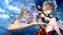 Discovery splash banner for Genshin Impact Official Discord server